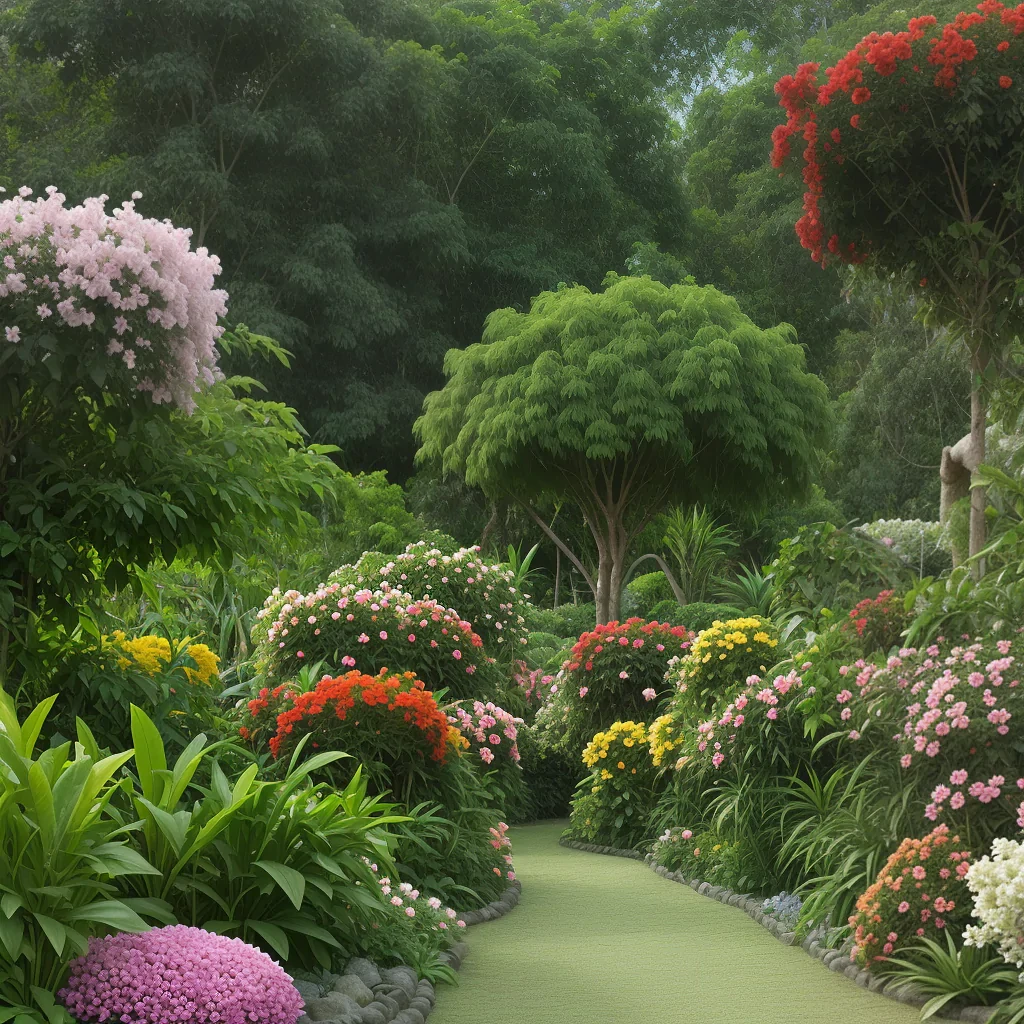 png garden flowers