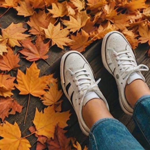 fall leaves aesthetic