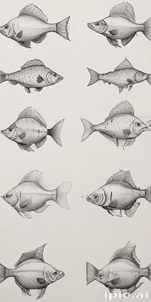 fish drawings