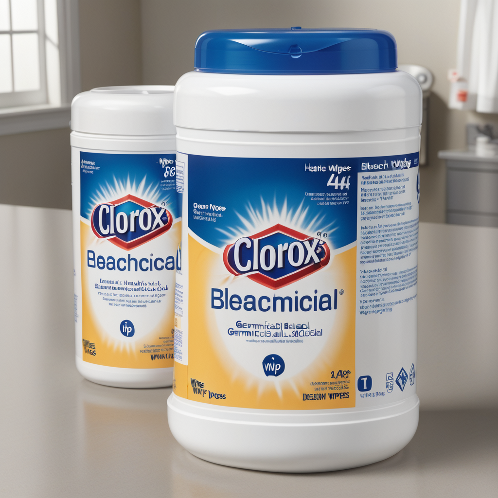 clorox healthcare bleach germicidal wipes