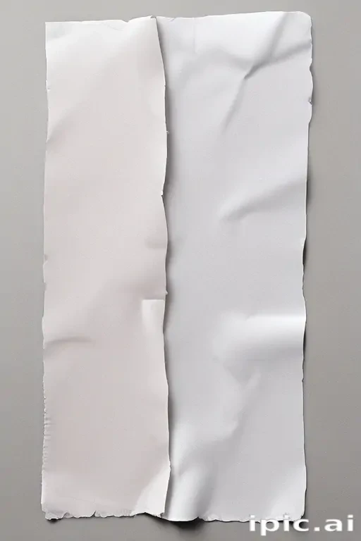 transparent background ripped paper