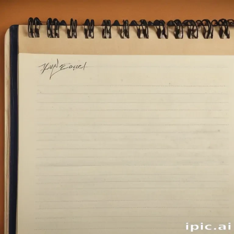 notebook page background