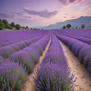 aesthetic lavender wallpaper