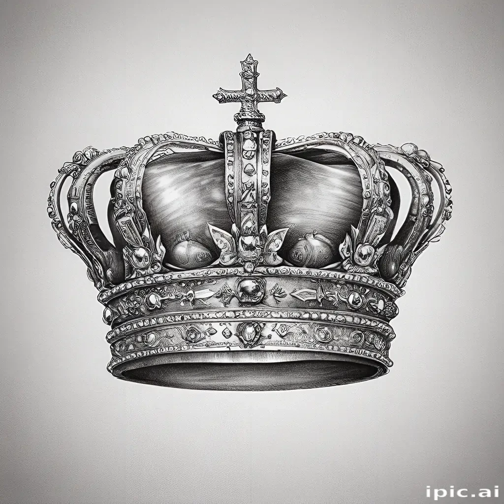 crown drawing