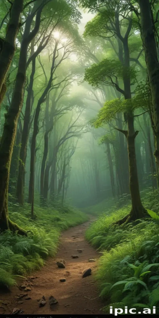 green forest aesthetic