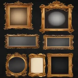 vintage frames png