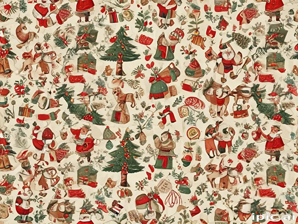 free printable vintage christmas pictures