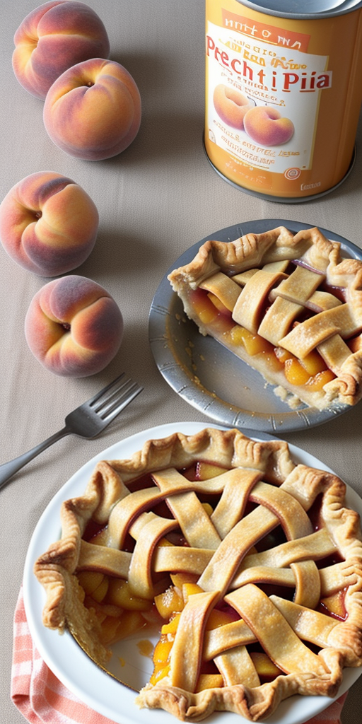 peach pie recipe canned peaches