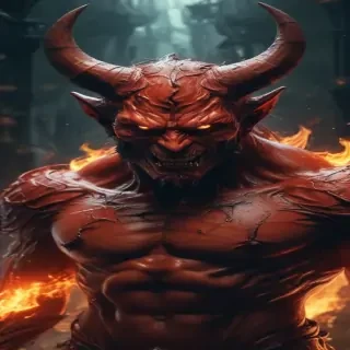 wallpaper of the devil