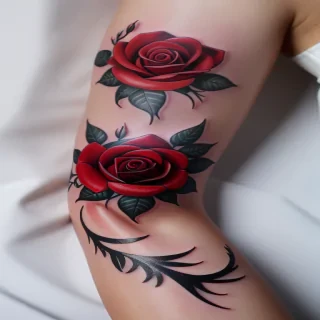 rose tattoo png