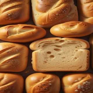 bread in cartoon