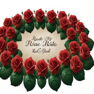 rose border png