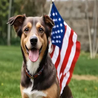 american eagle dog