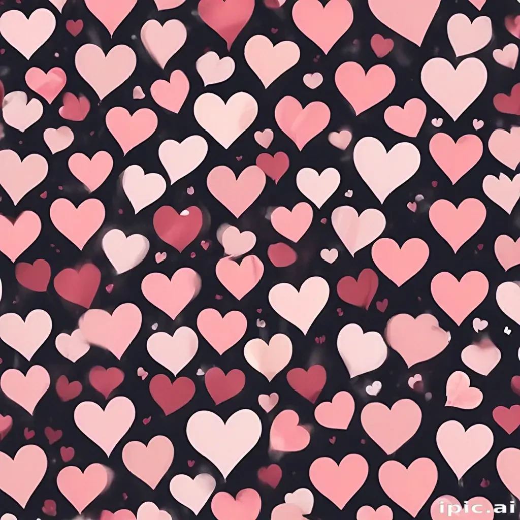 aesthetic hearts wallpaper