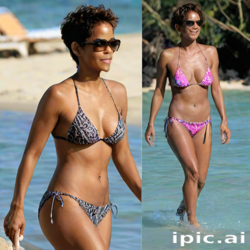 Halle Berry in bikini