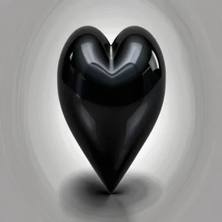black heart png