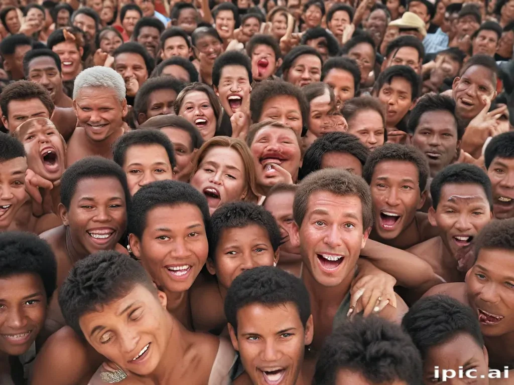 crowded png