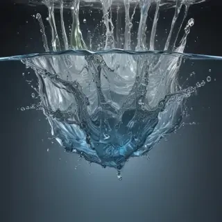 water transparent background