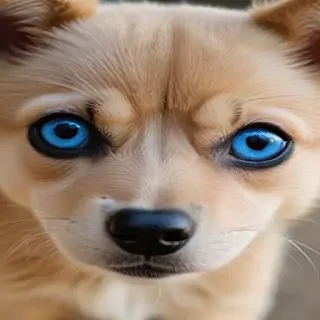 ojos azules breed