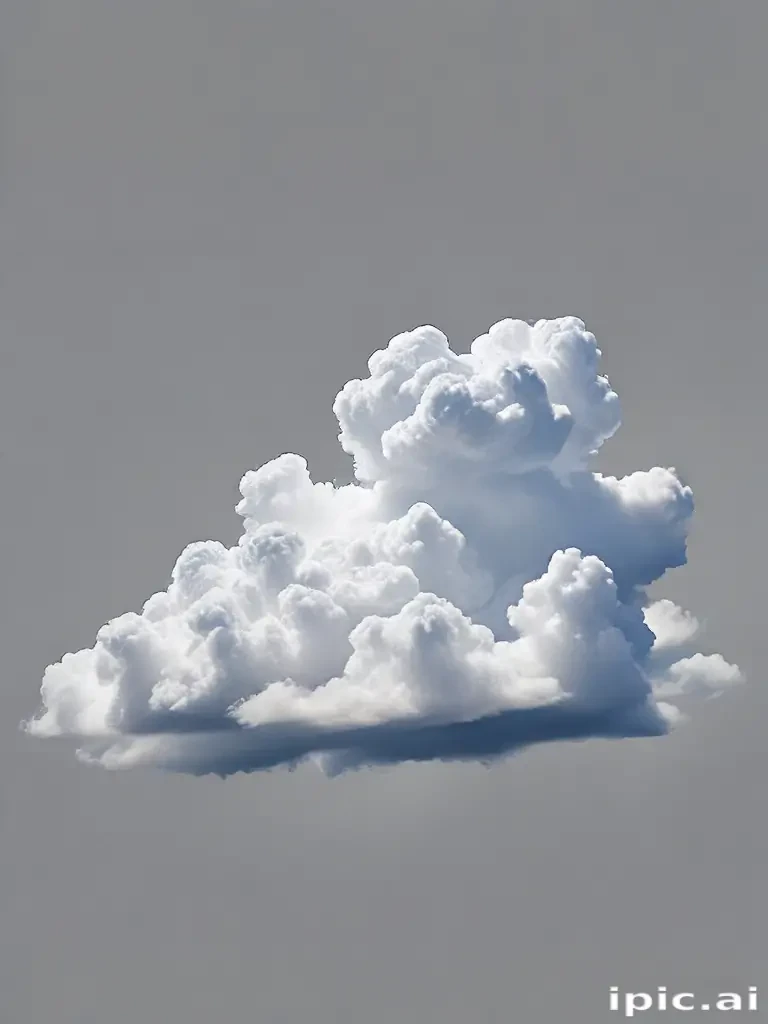 clouds no background