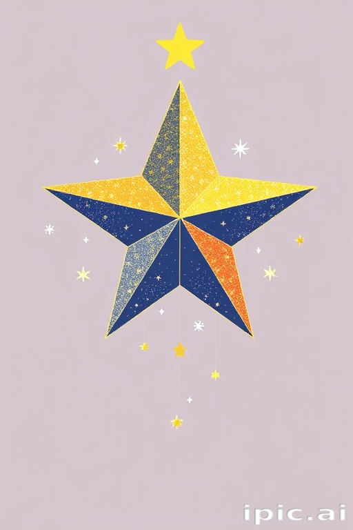 christmas star clipart free