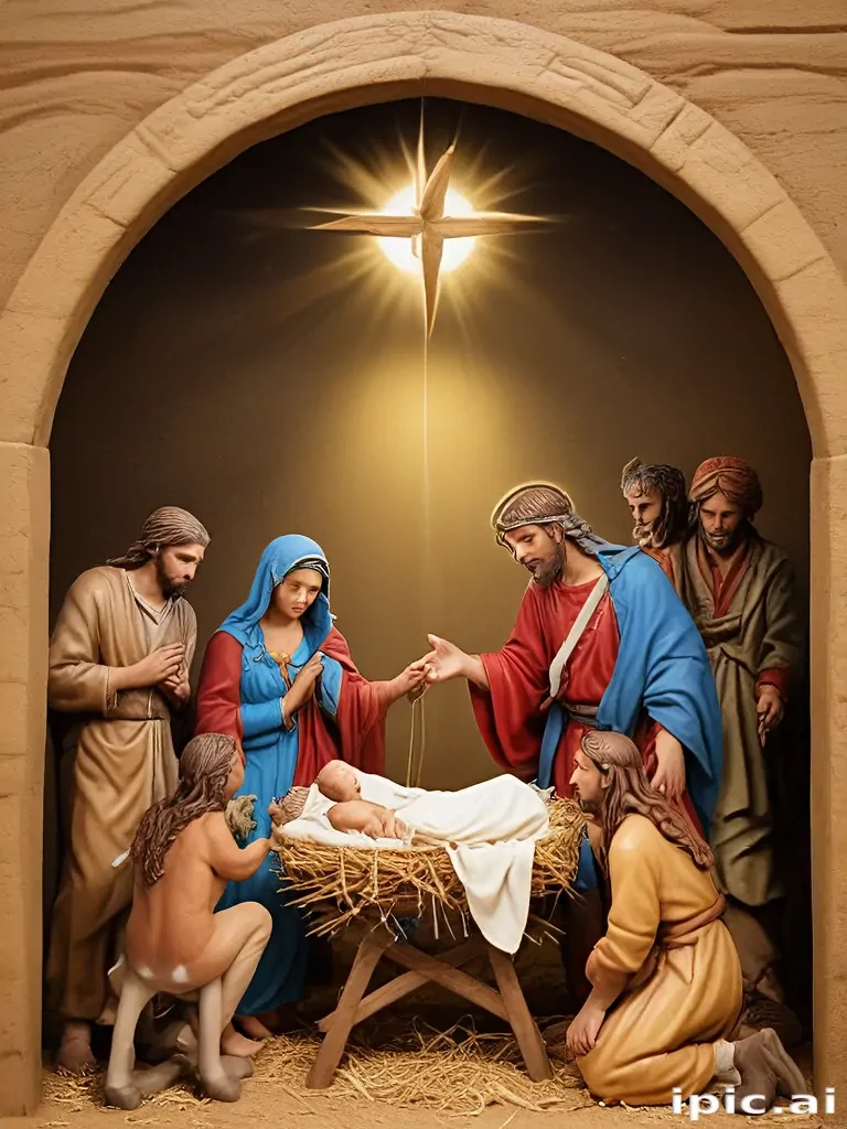 manger scene images free