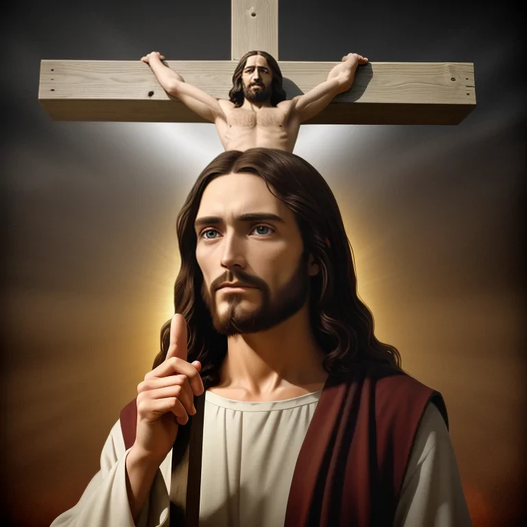 jesus pictures on cross