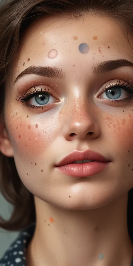 polka dots transparent