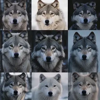 wolf aesthetic