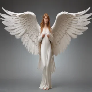 clipart of angels with wings