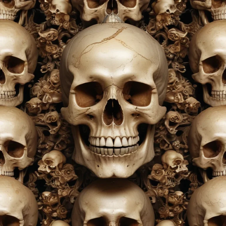 skull background