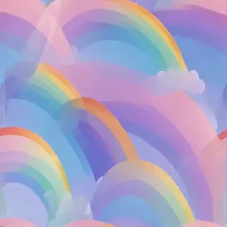 rainbow transparent