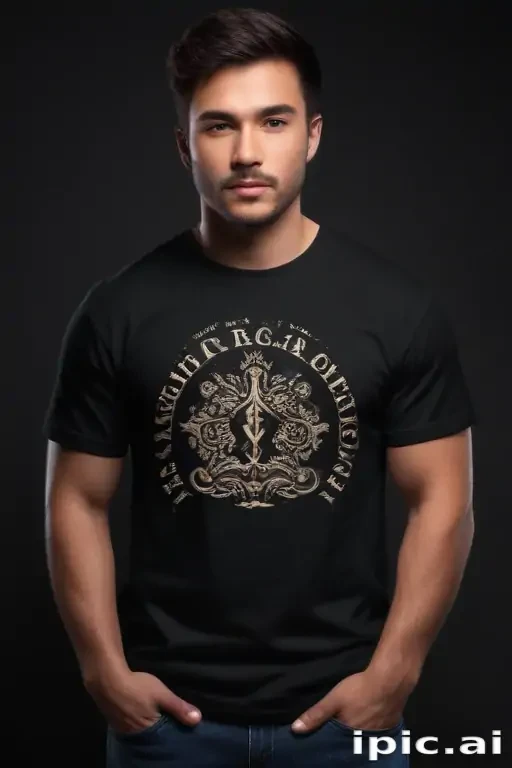black tee png