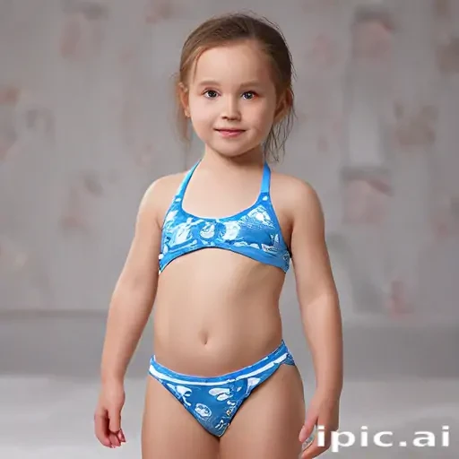 ai little girl in bikini