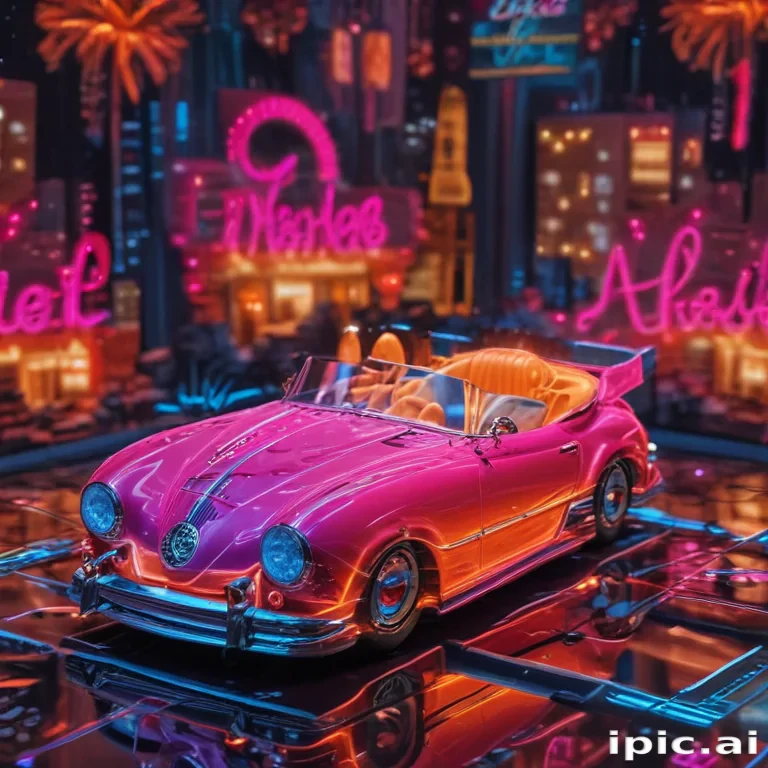 neon back ground