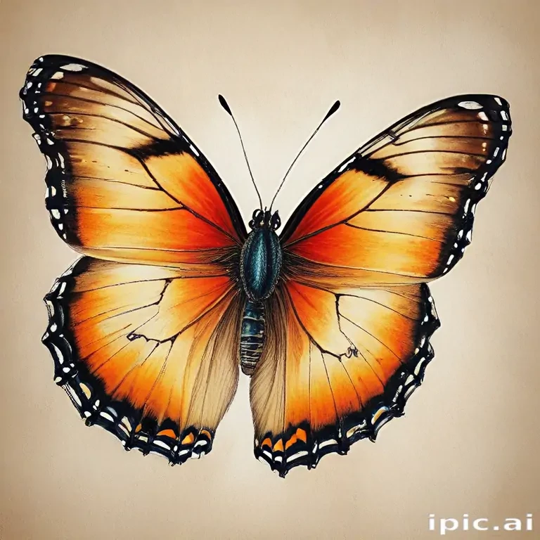 pictures of butterflies to draw
