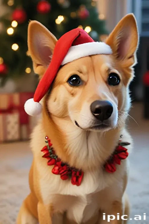 christmas dog pics