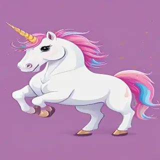 unicorn cartoon