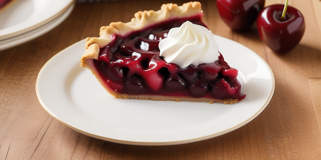 cherry pie with graham cracker crust