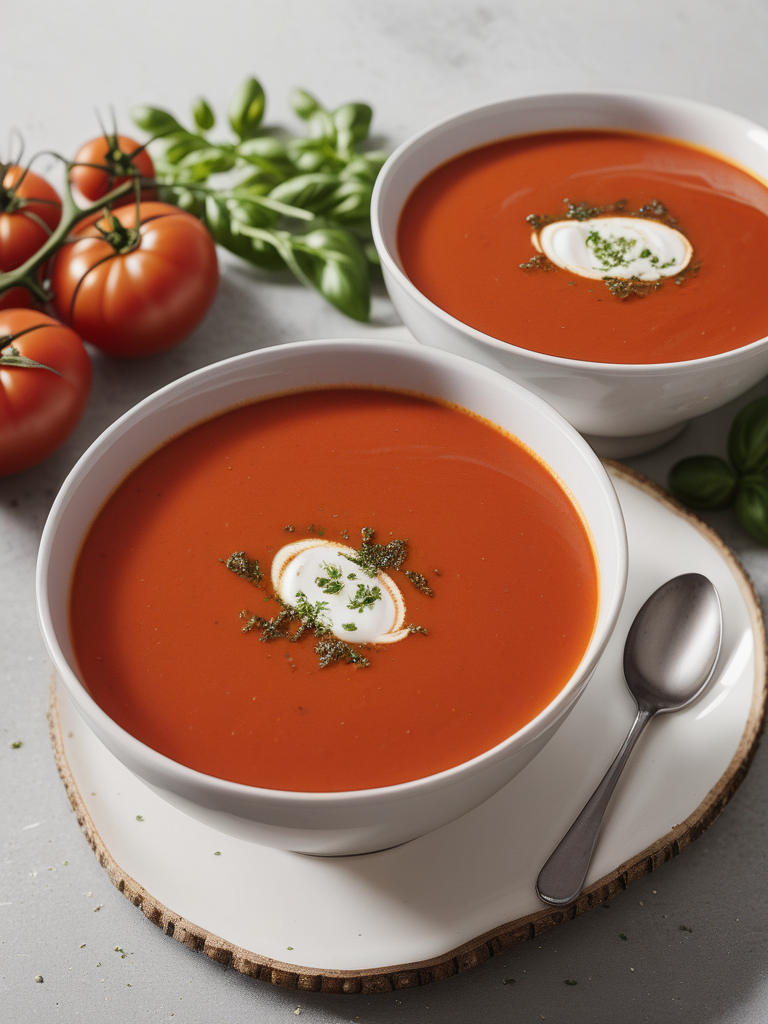 what to eat tomato soup with