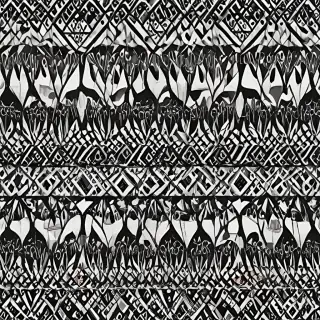 black and white patterns