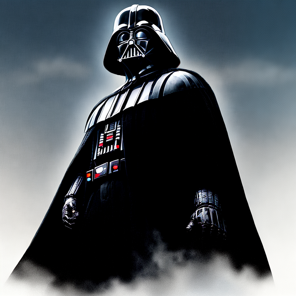 darth vader movie poster art