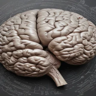 pic of brain drawing