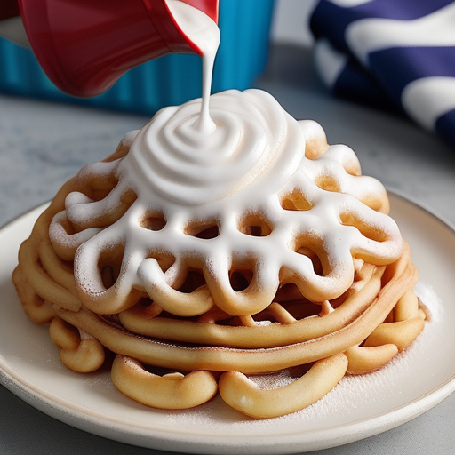 how to reheat funnel cake