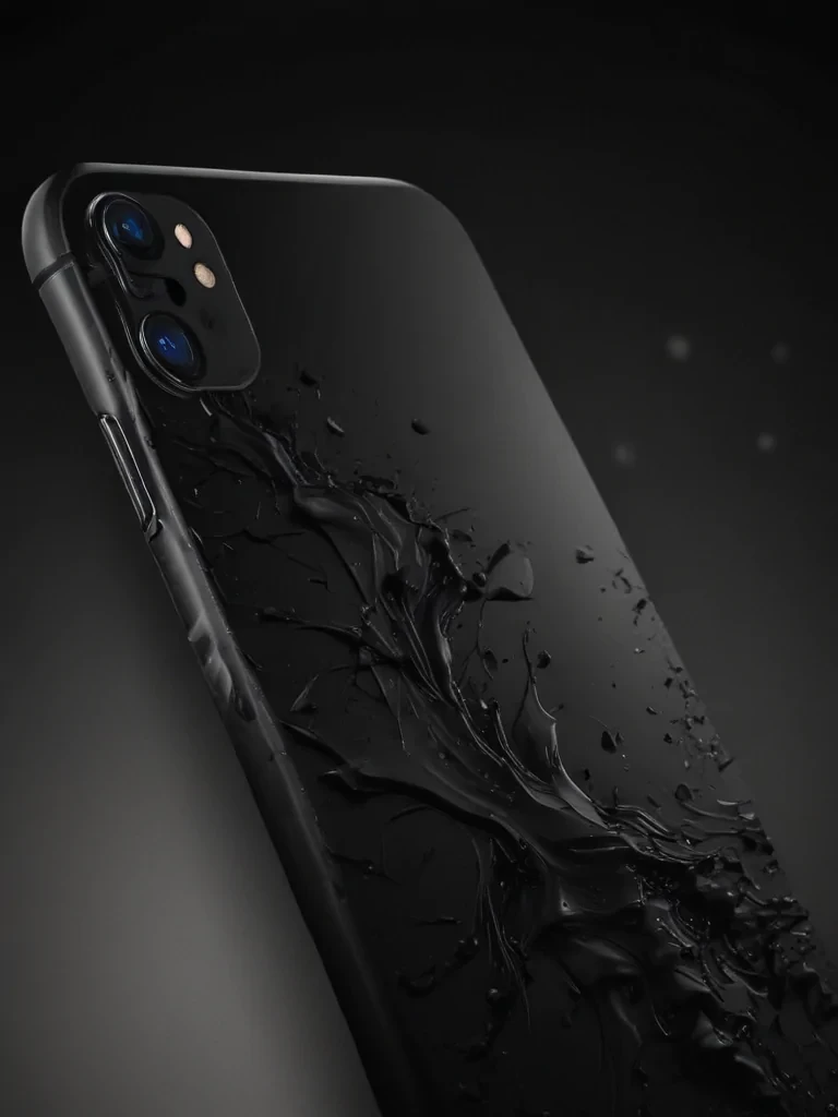 all black wallpaper for iphone