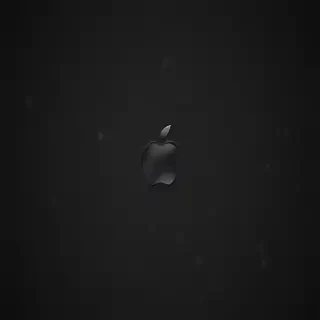 black ios wallpaper