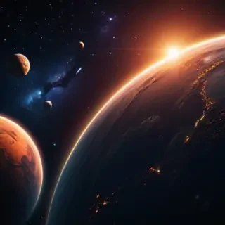 planet background