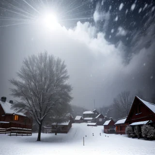 falling snow png
