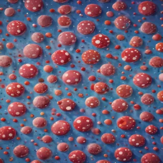 polkadot background