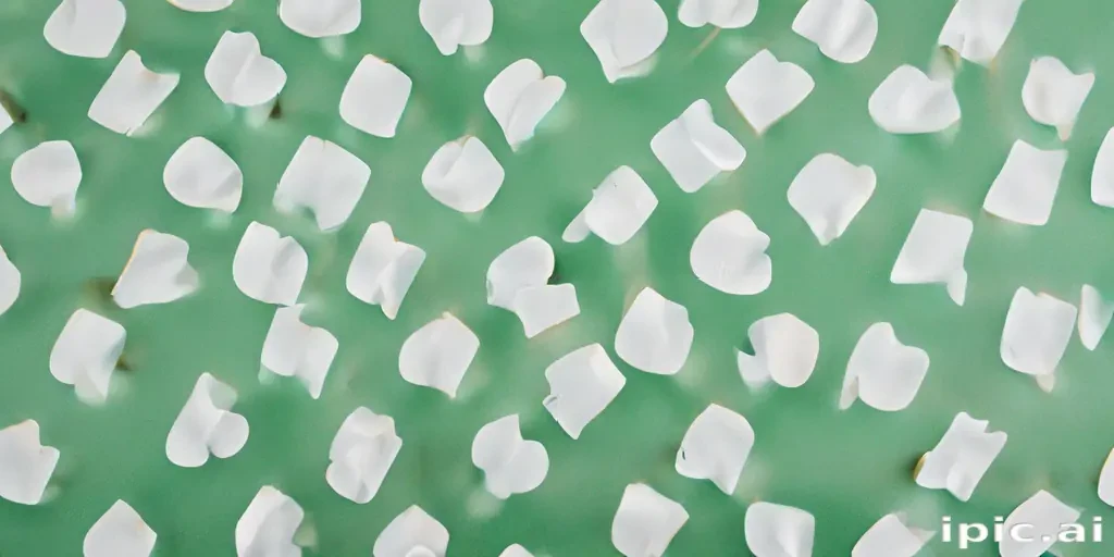 green and white background